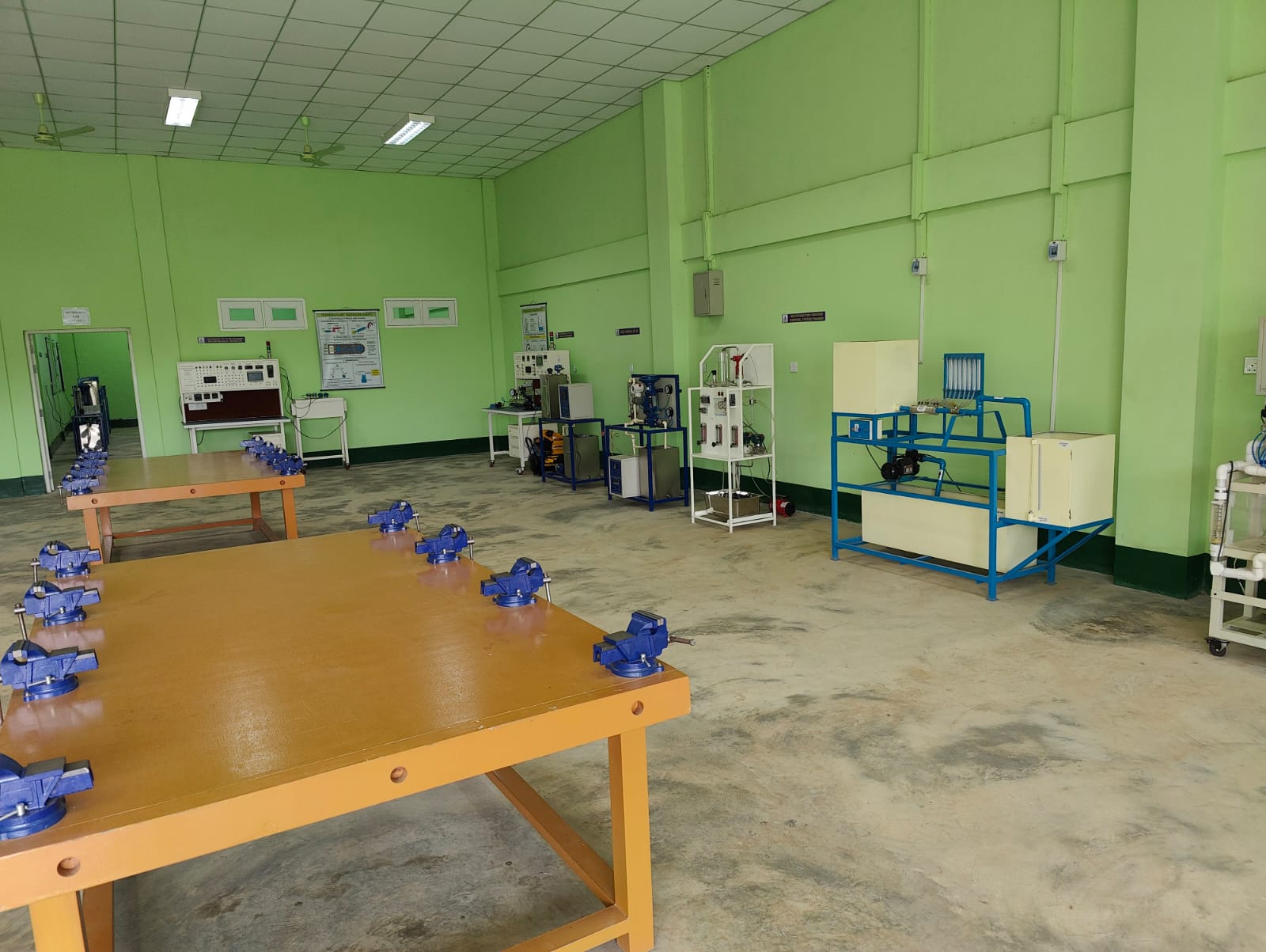 Precision Measurement, Hydraulic & Pneumatic Workshop