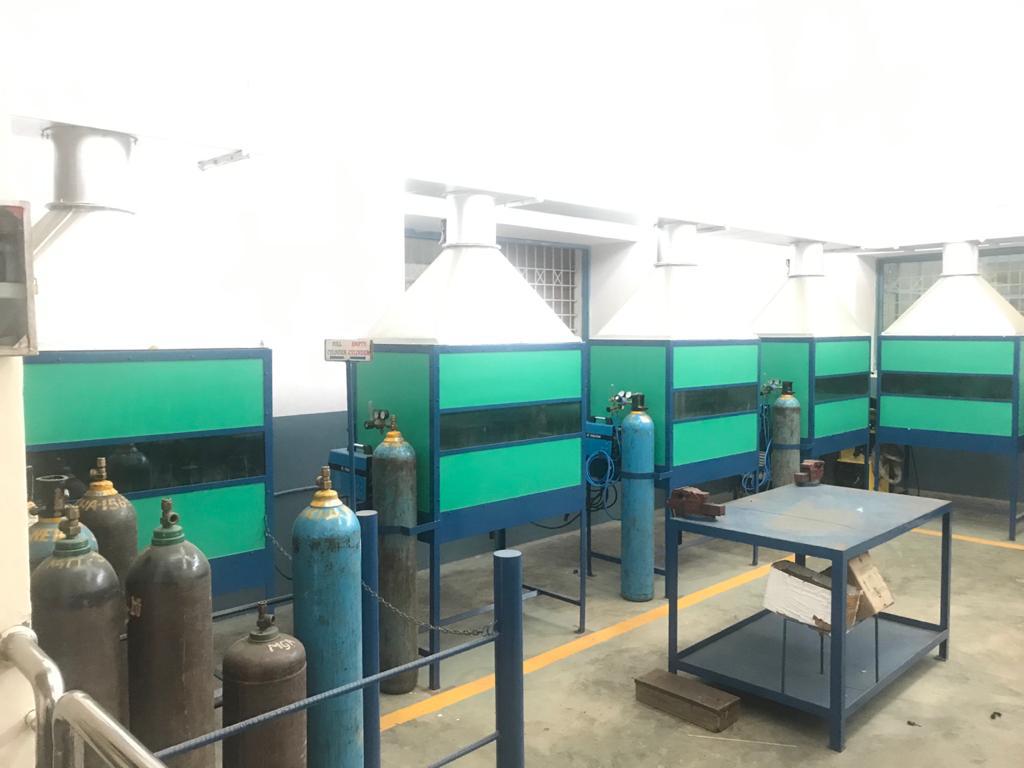 welding booth